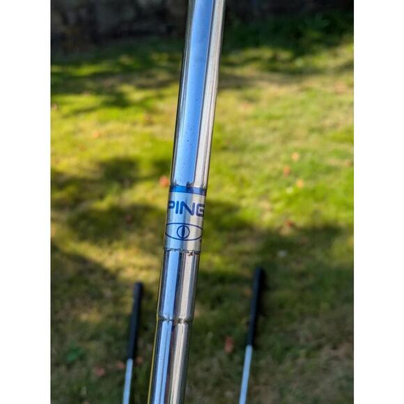 Vintage Original Ping Cat Eye Black Karsten 3, 5-9 Irons Set Steel Shaft RH-Read - Picture 5 of 15